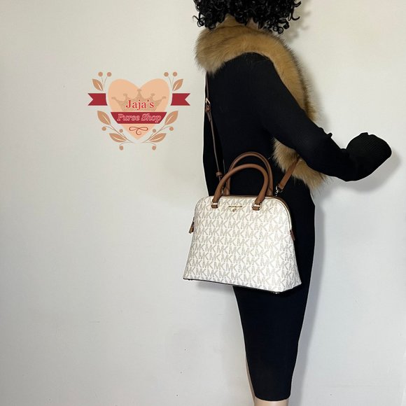 🤍Michael Kors Saffiano Leather Satchel & Xbody Purse🤍 - Picture 13 of 17